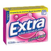 Wrigley's Extra classic bubble gum, sugarfree Picture